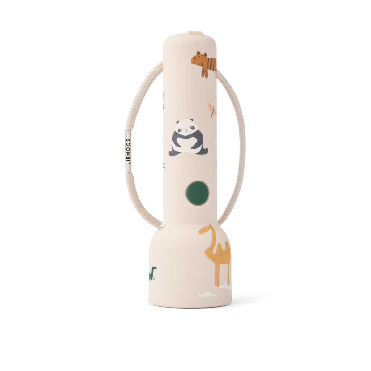 Liewood Lampe De Poche En Silicone Imprimée Gry - Around the world / Sandy - Lampe de poche