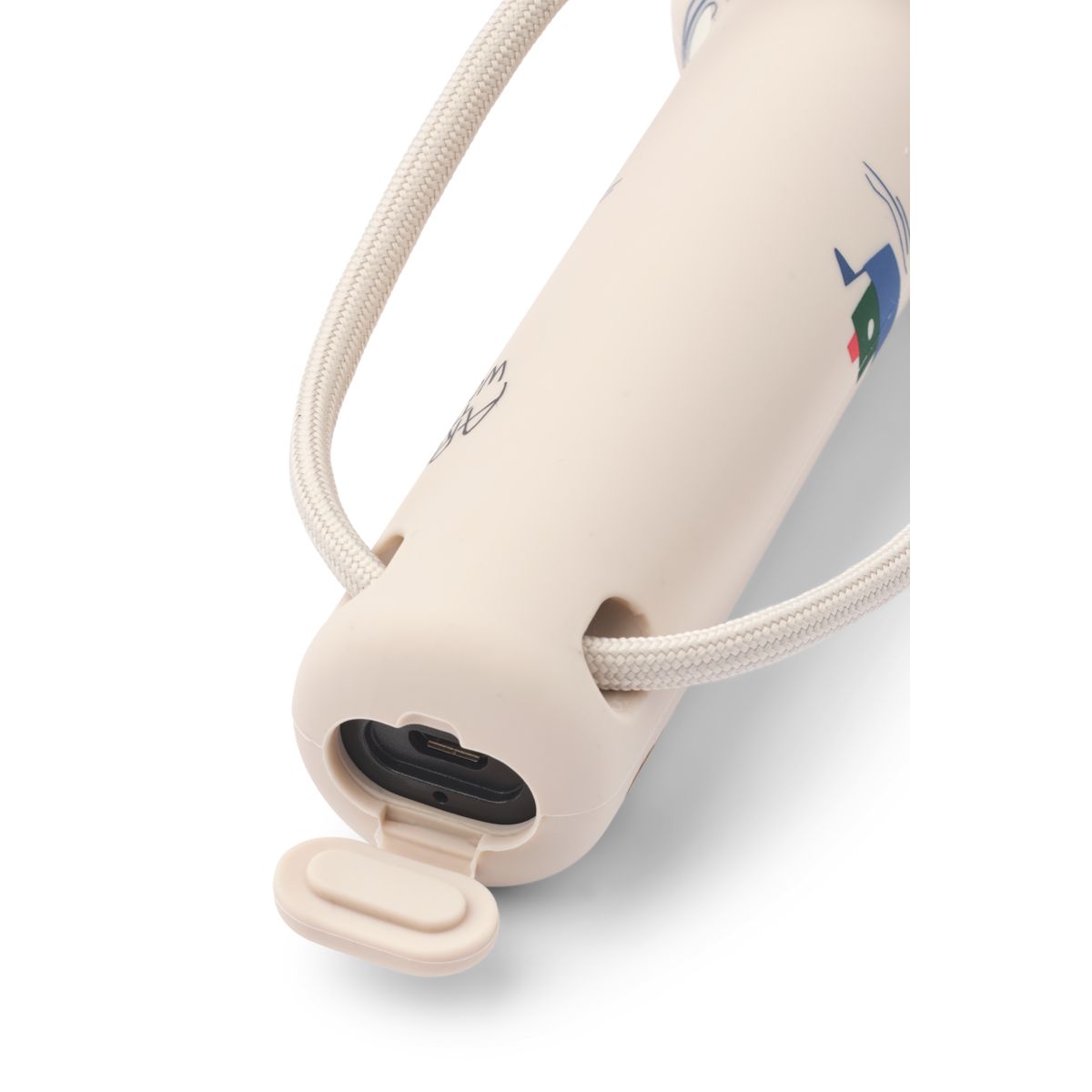 Liewood Lampe De Poche En Silicone Imprimée Gry - Around the world / Sandy - Lampe de poche