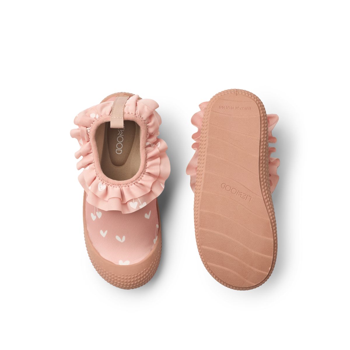 Liewood Sanjia Flounce Sea Shoes - Sweethearts / Pale tuscany - SWIM SHOE