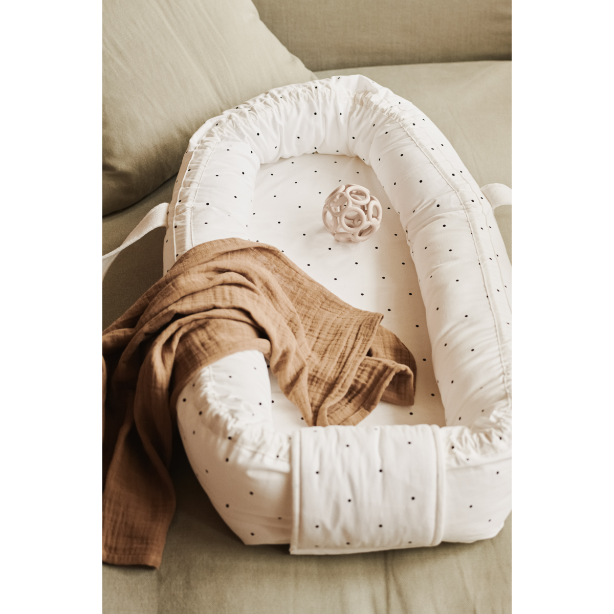 Liewood Lot de 3 langes en mousseline Lewis - Sandy mix - Langes en mousseline