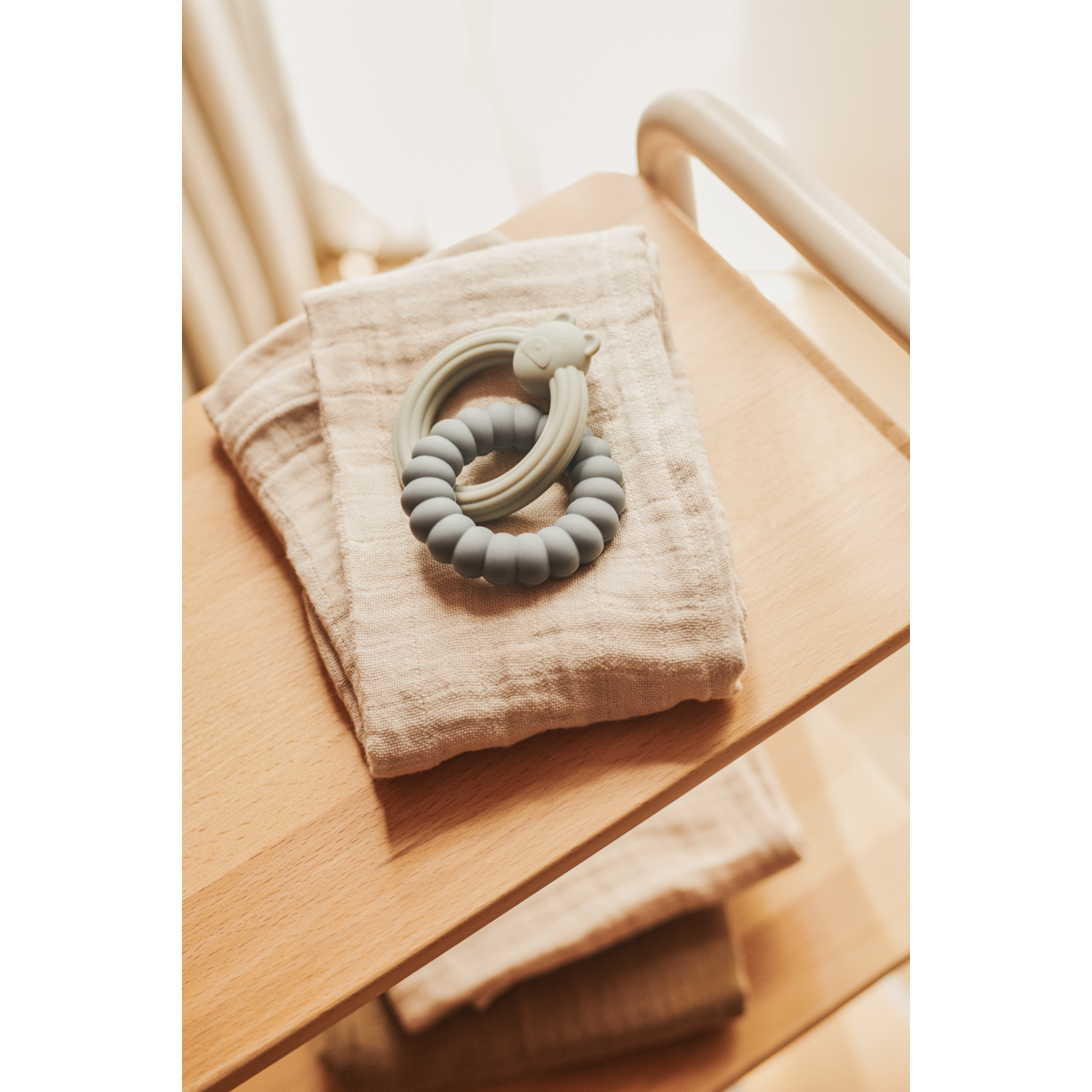 Liewood Anneau de dentition Herbert - Mr bear blue mix - Anneau de dentition