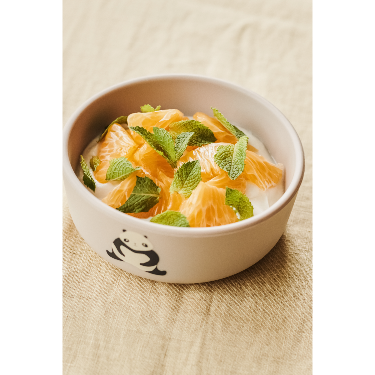 Set de Vaisselle en Silicone VIVI - Panda / Sandy