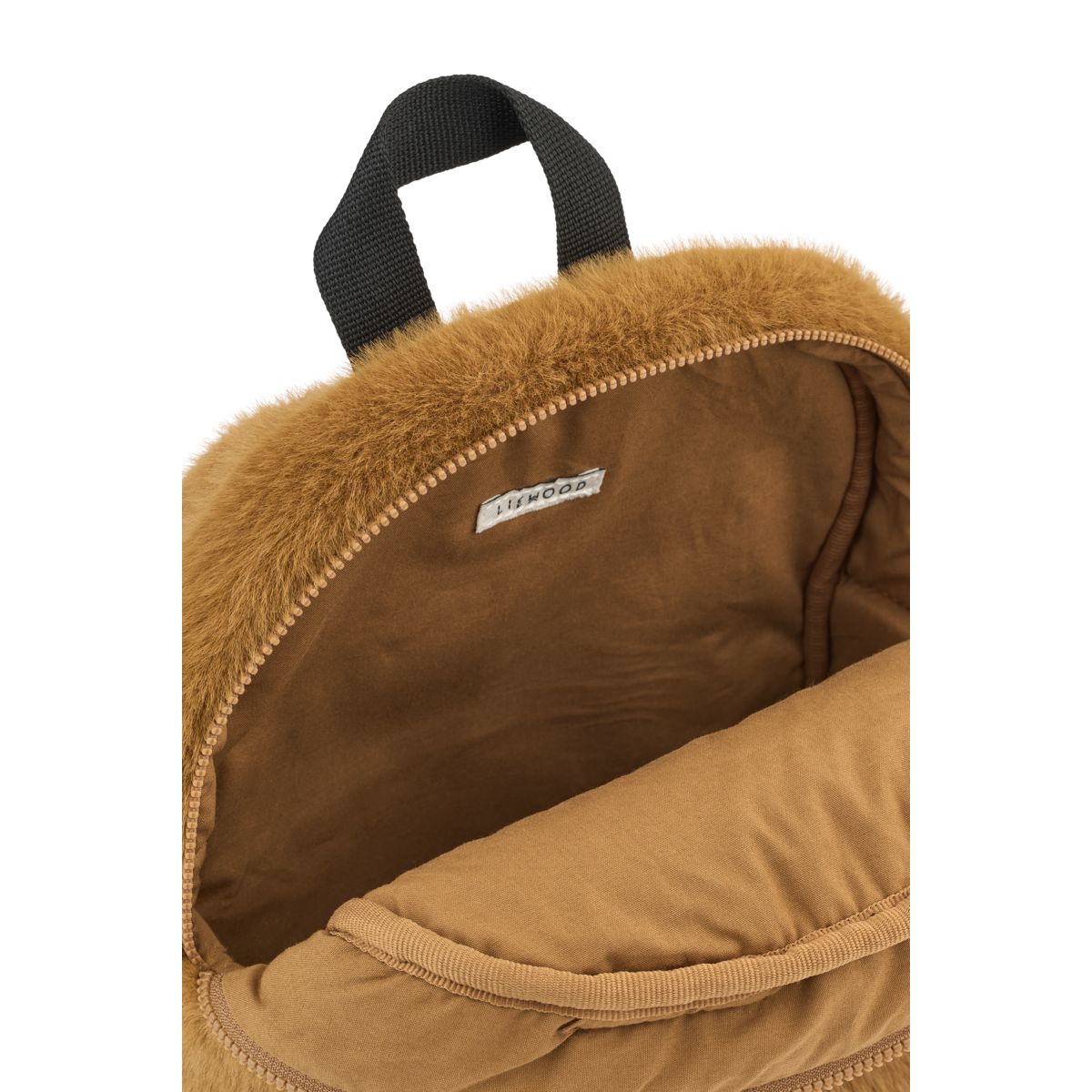 Liewood Sac à dos en peluche Tigre DENISE - Golden caramel - Sac à dos