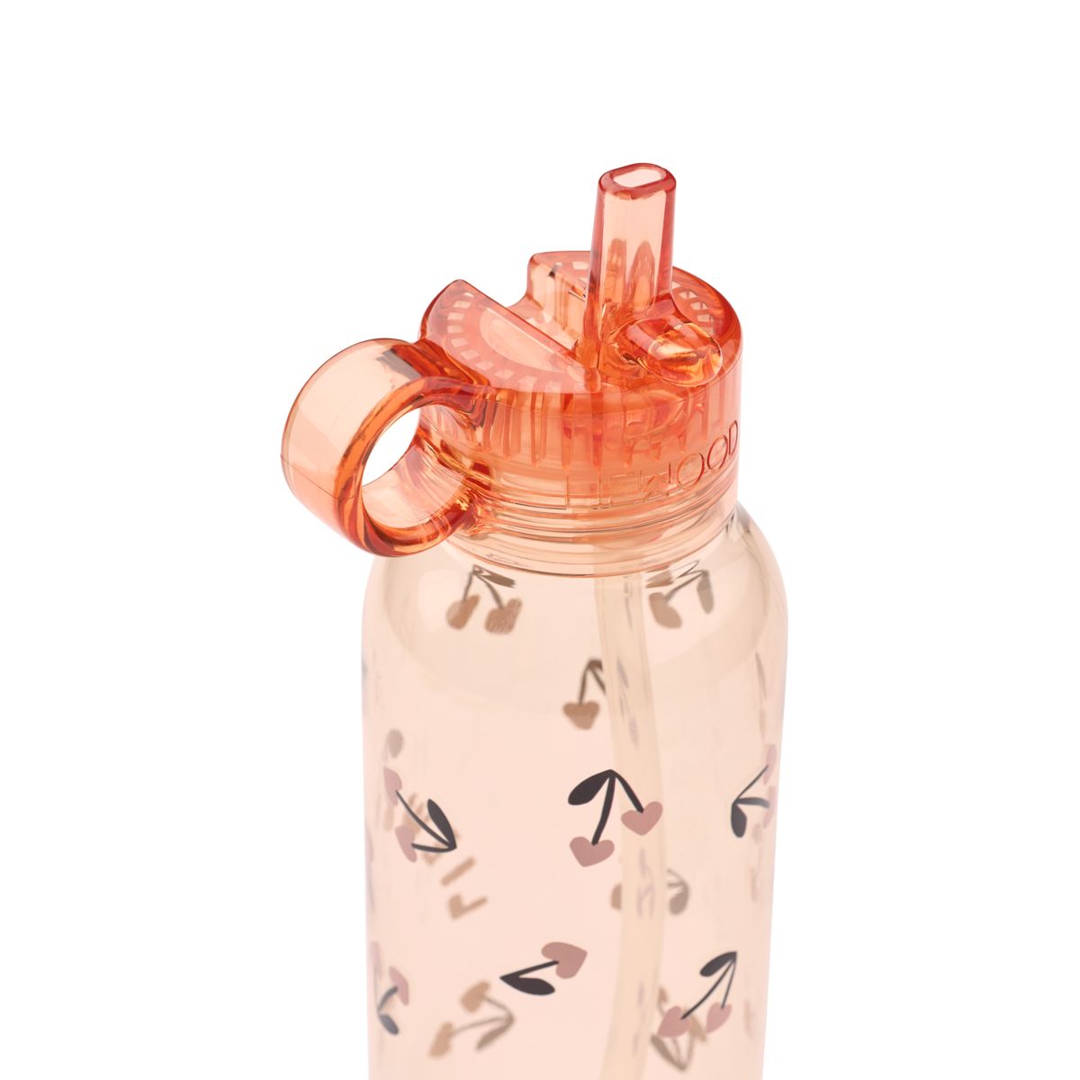 Liewood Yang Tritan Water Bottle 500 ml - Cherry heart / Rosey - WATER BOTTLE