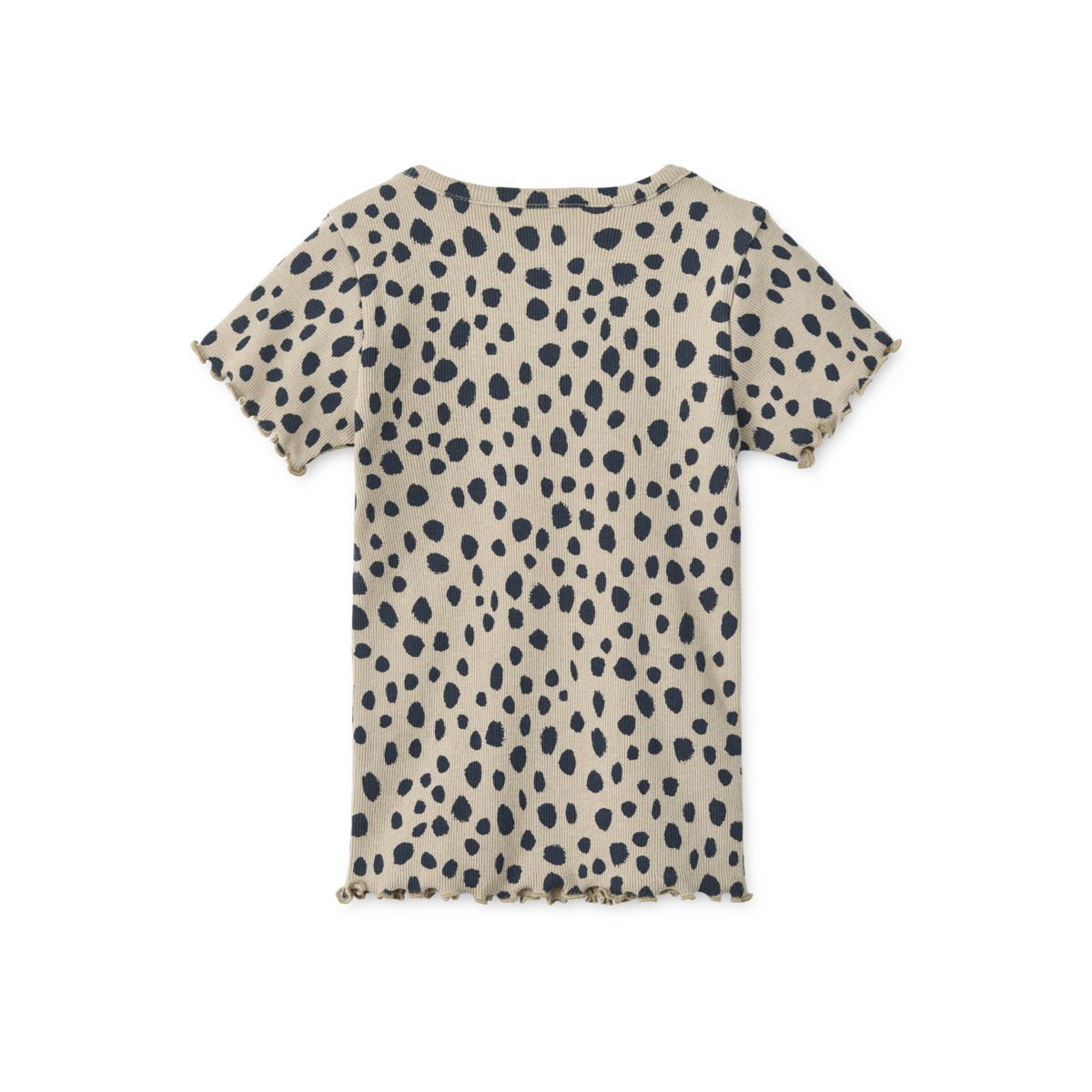 Liewood T-Shirt Côtelé Nieve - Leo spots / Mist - T-shirt
