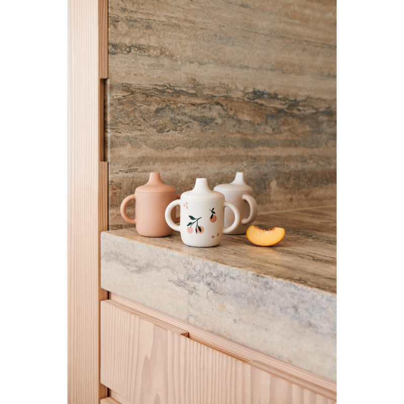 Liewood Gobelet en silicone Neil 150 ml - Rose - Gobelet