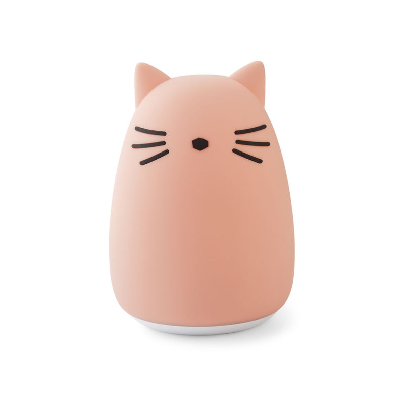 Liewood Grande veilleuse Jimbo - Cat rose - Lampe de table