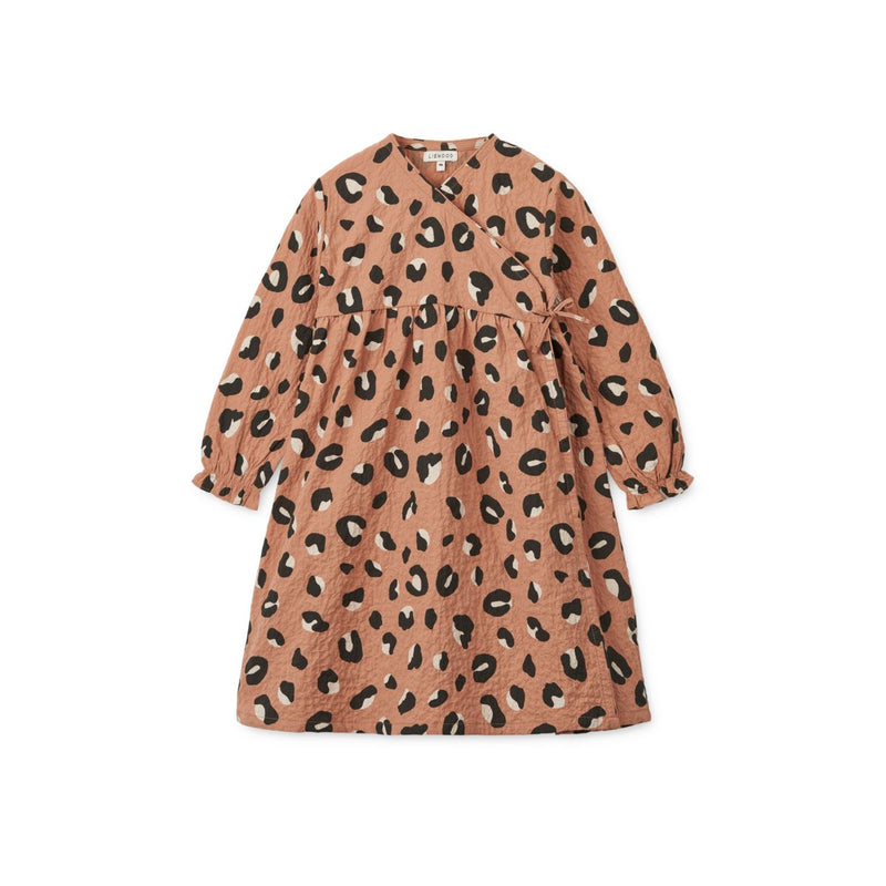 Liewood Robe portefeuille Cleo - Wild Leo / Tuscany rose - Robe