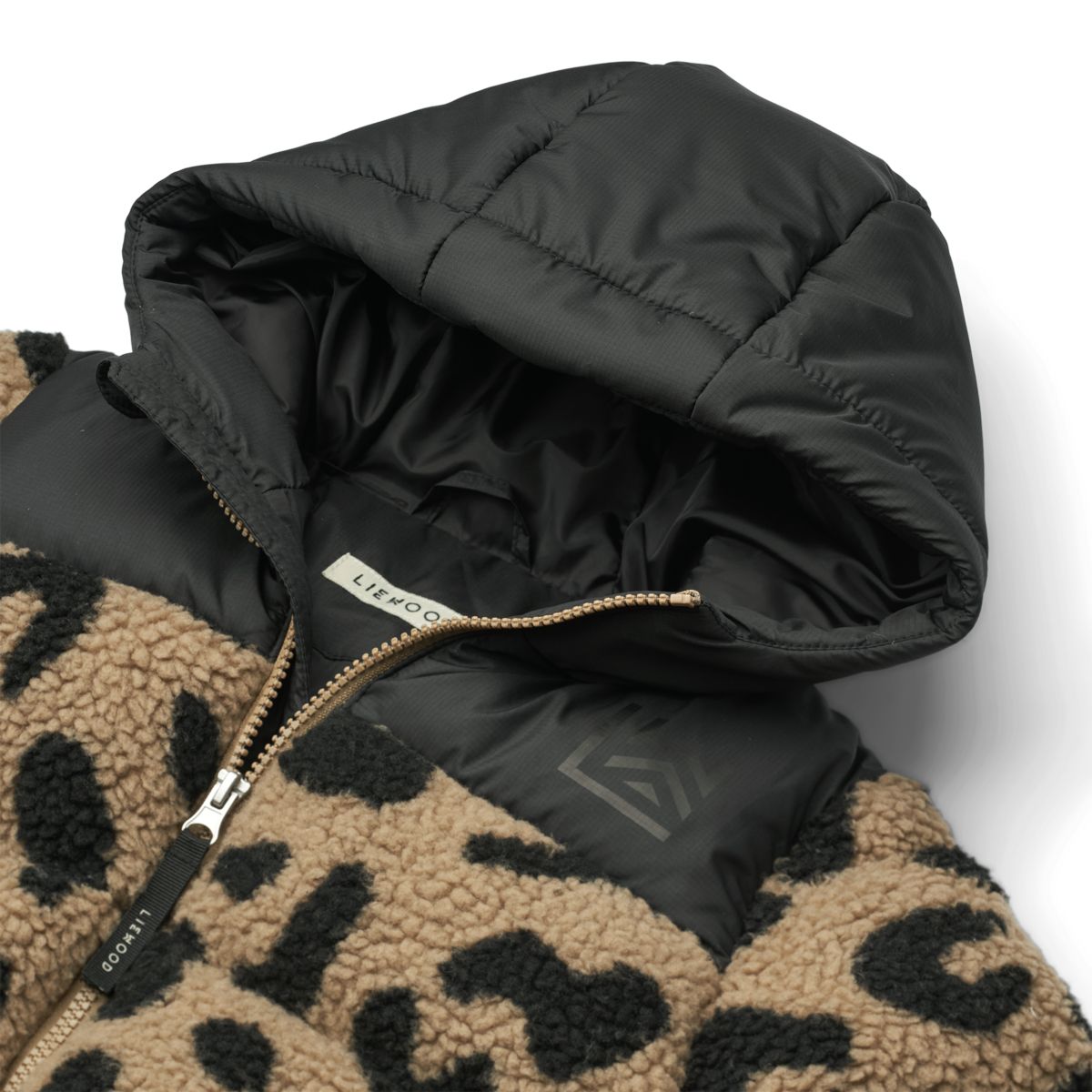 Liewood Doudoune effet polaire NIKO - Mega leo / oat mix - Veste