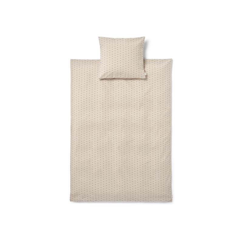 Liewood Linge de lit Ingeborg 100x140 - Double dot / SIlver lining - Linge de lit