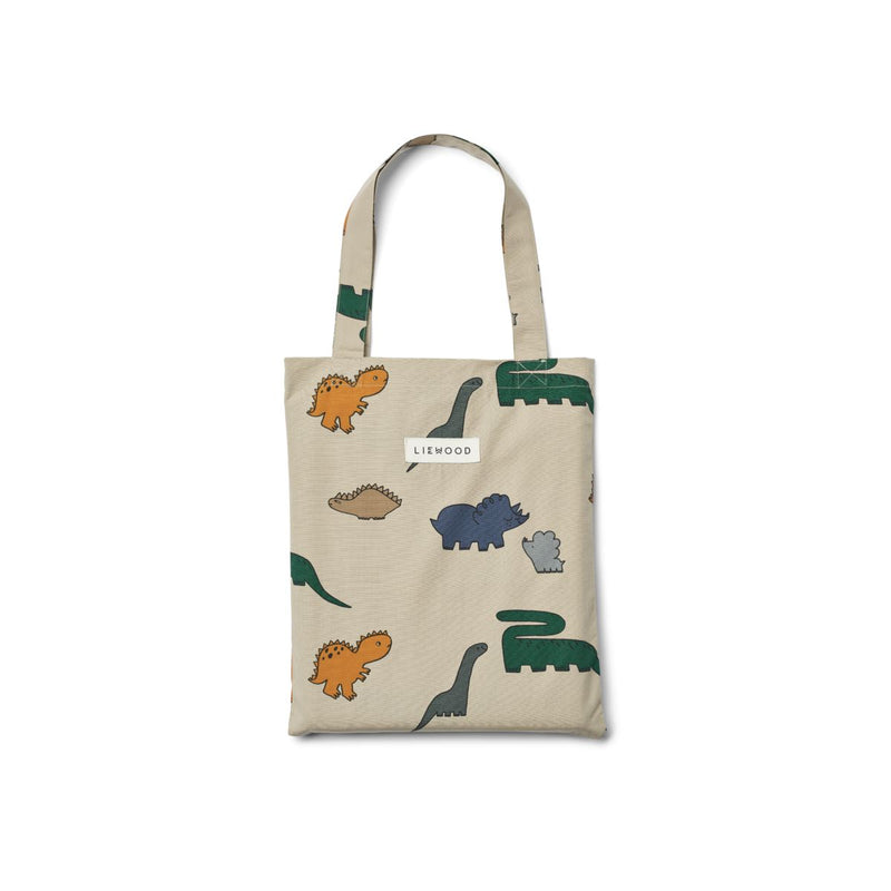 Liewood Linge de lit Ingeborg 100x140 - Dinosaurs / Mist - Linge de lit