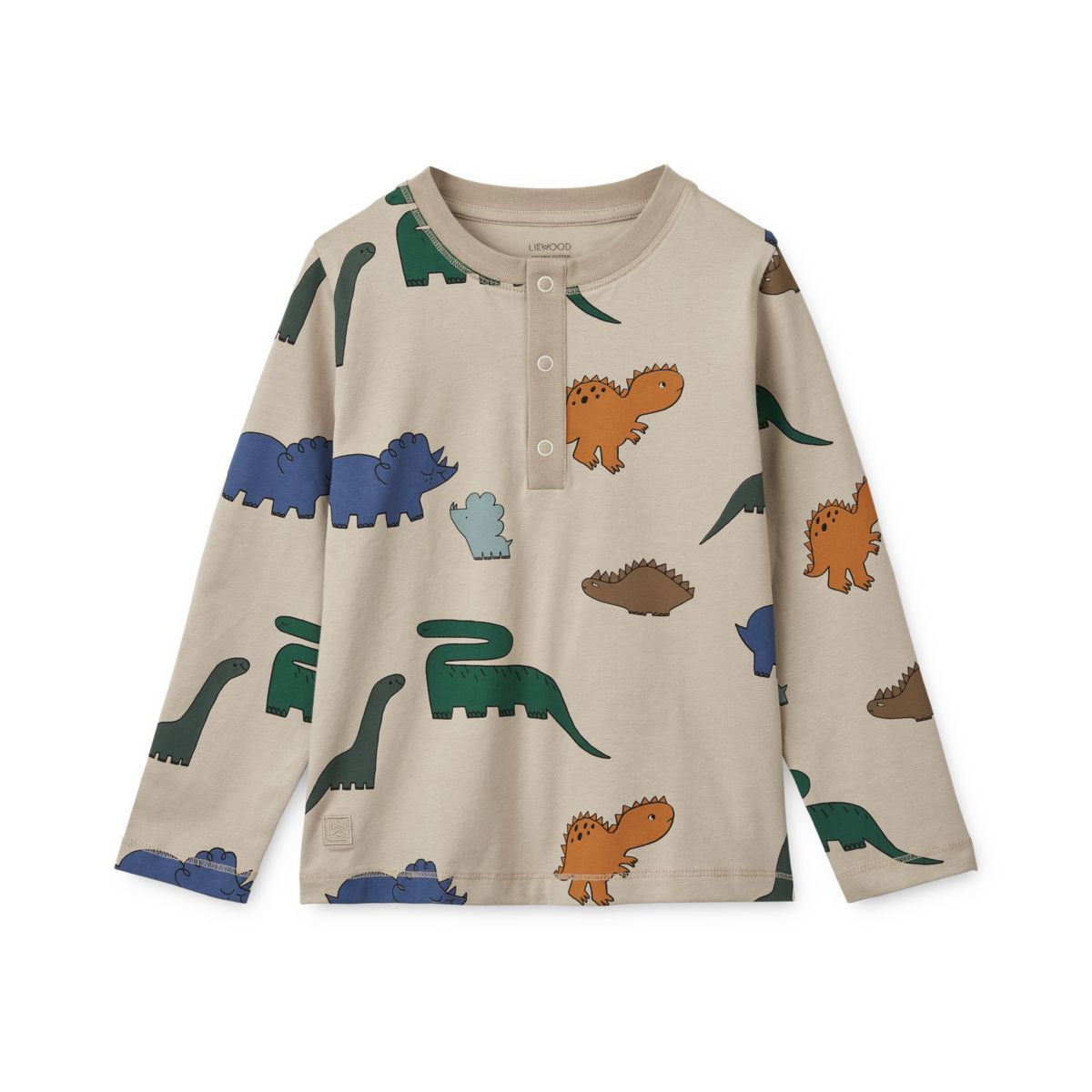 Liewood Ensemble pyjama Wilhelm - Dinosaurs / Mist - Ensemble pyjama