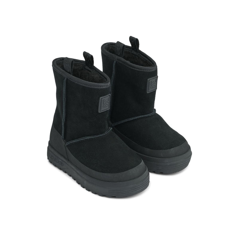 Liewood Bottes en daim Mattie - Black - Botte