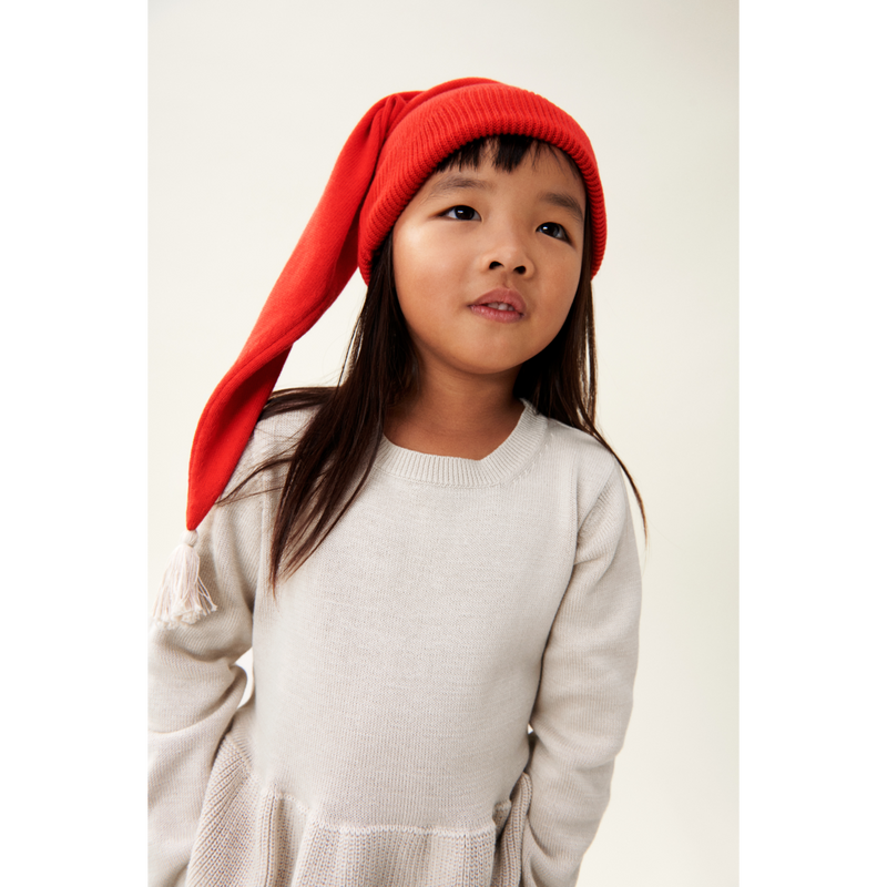 Bonnet de Noël Alf - Apple red