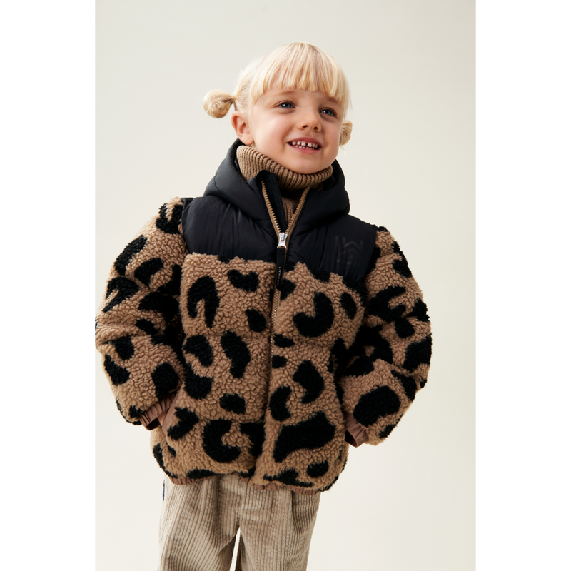 Liewood Doudoune effet polaire NIKO - Mega leo / oat mix - Veste