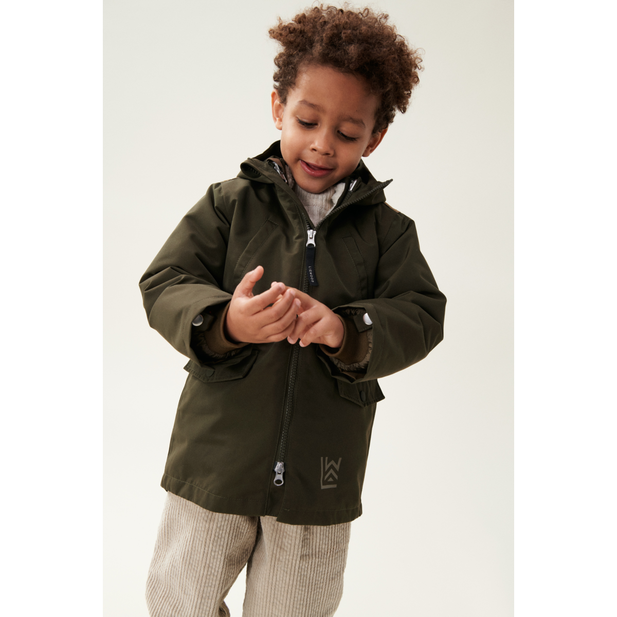Liewood Veste 2-en-1 TIMBER - Army brown mix - Veste