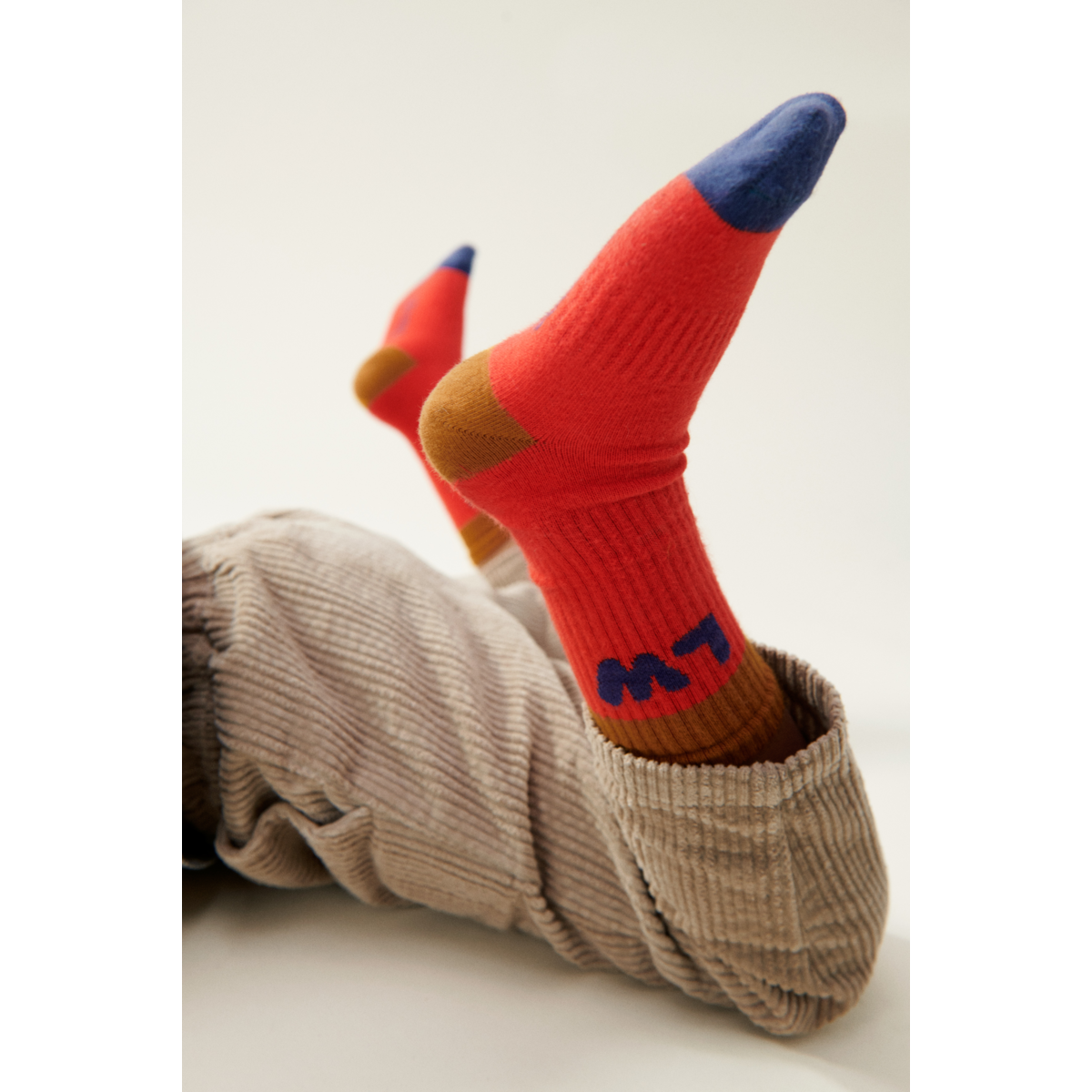 Liewood Lot de 2 chaussettes Annette - Apple red / Creme de la creme mix - Chaussettes/Bas