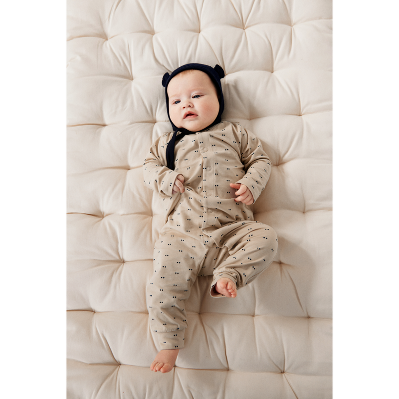 Liewood Combinaison de pyjama Birk - Double dot / SIlver lining - Combinaison de pyjama