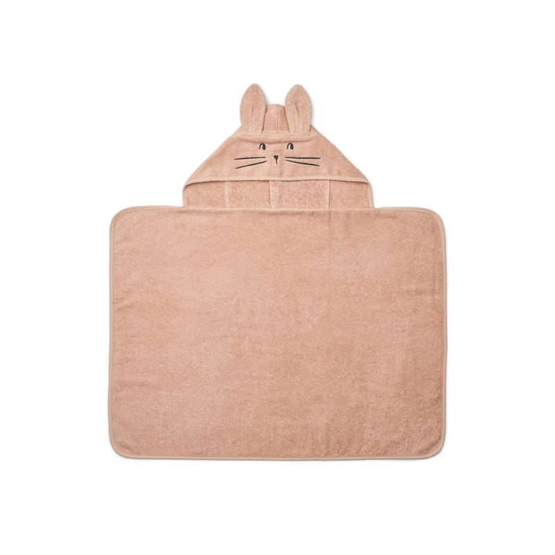 Liewood Serviette de Bain à Capuche pour Bébé VILAS - Pale tuscany - Serviettes / Gants de toilettes