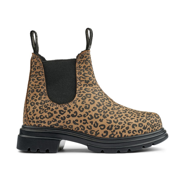 Liewood Botte en cuir Daria - Mini Leo / Oat -