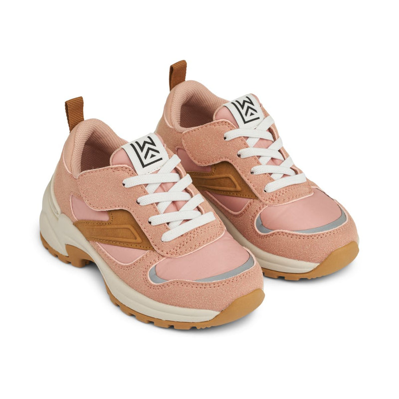 Liewood Evi Flash Sneaker - Tuscany rose mix - Baskets