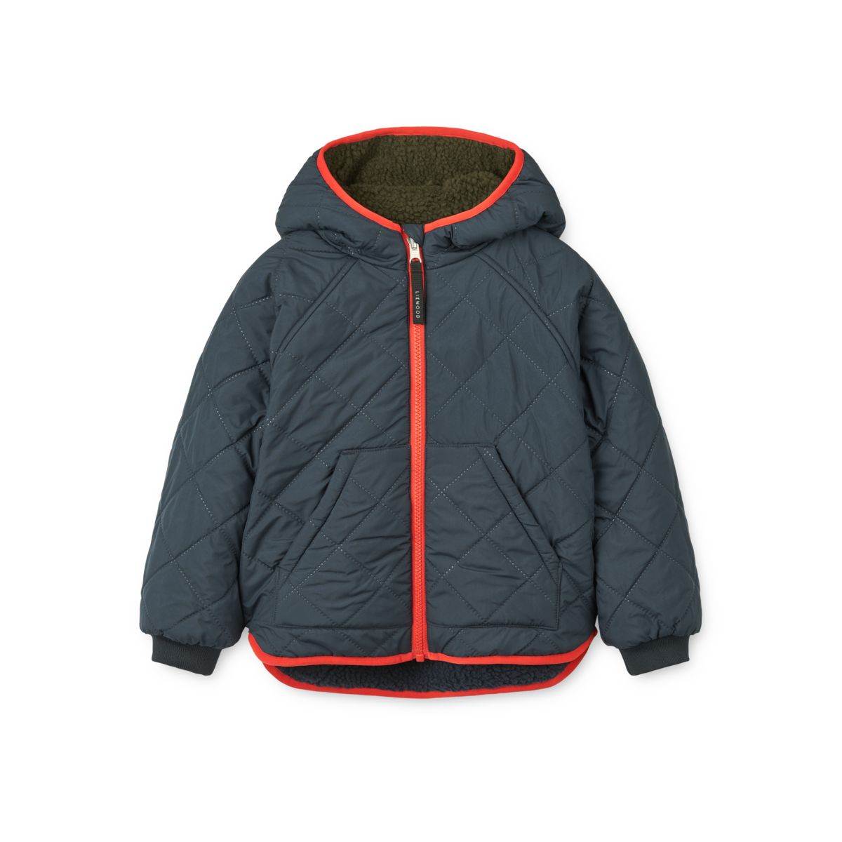 Liewood Veste Réversible JACKSON - Army brown multi mix - Veste