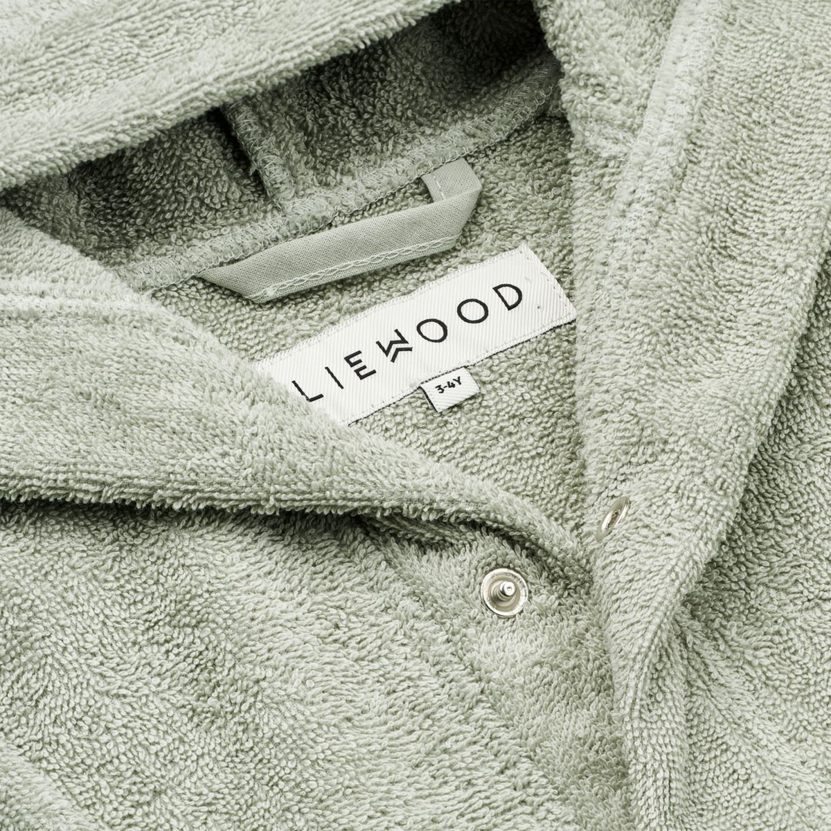 Liewood Peignoir Lily Ours - Dove blue - Serviettes / Gants de toilettes