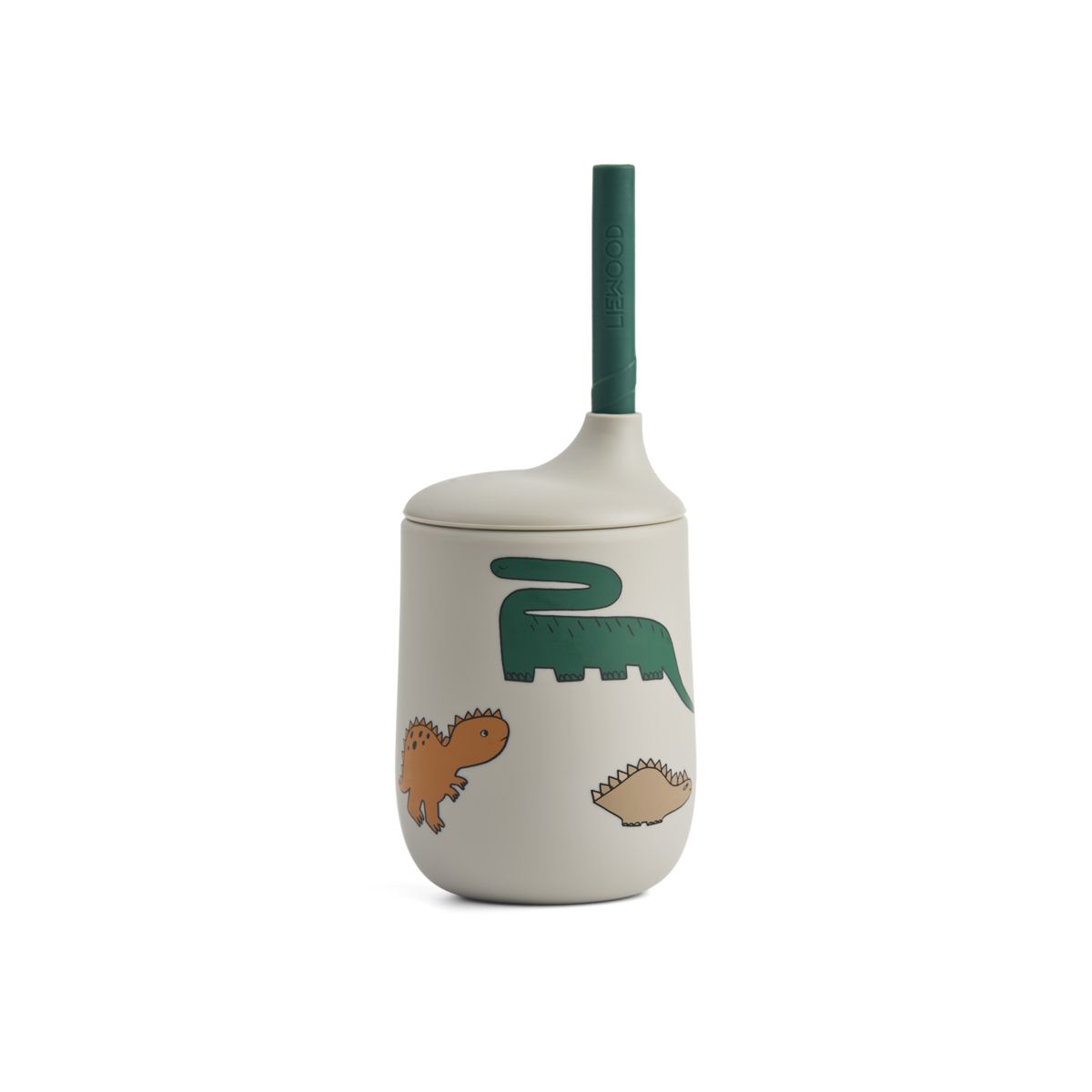 Liewood Tasse à Bec à Imprimé ELLIS - Dinosaurs / Mist - Gobelet
