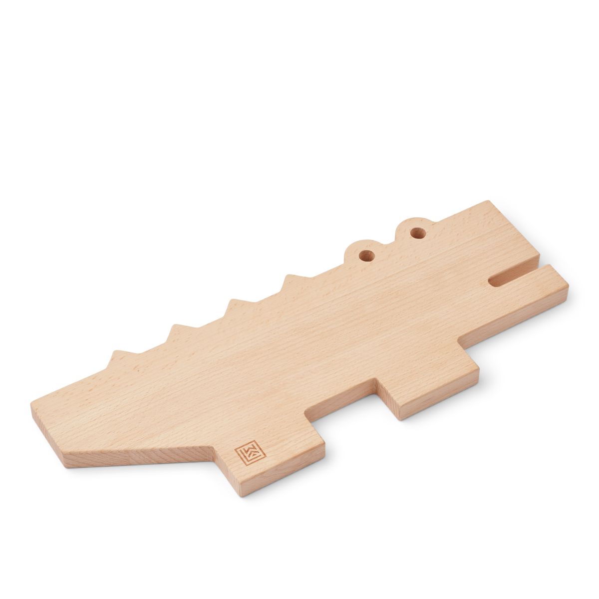 Liewood Hannae - Planche à découper en crocodile - Natural - CUISINE