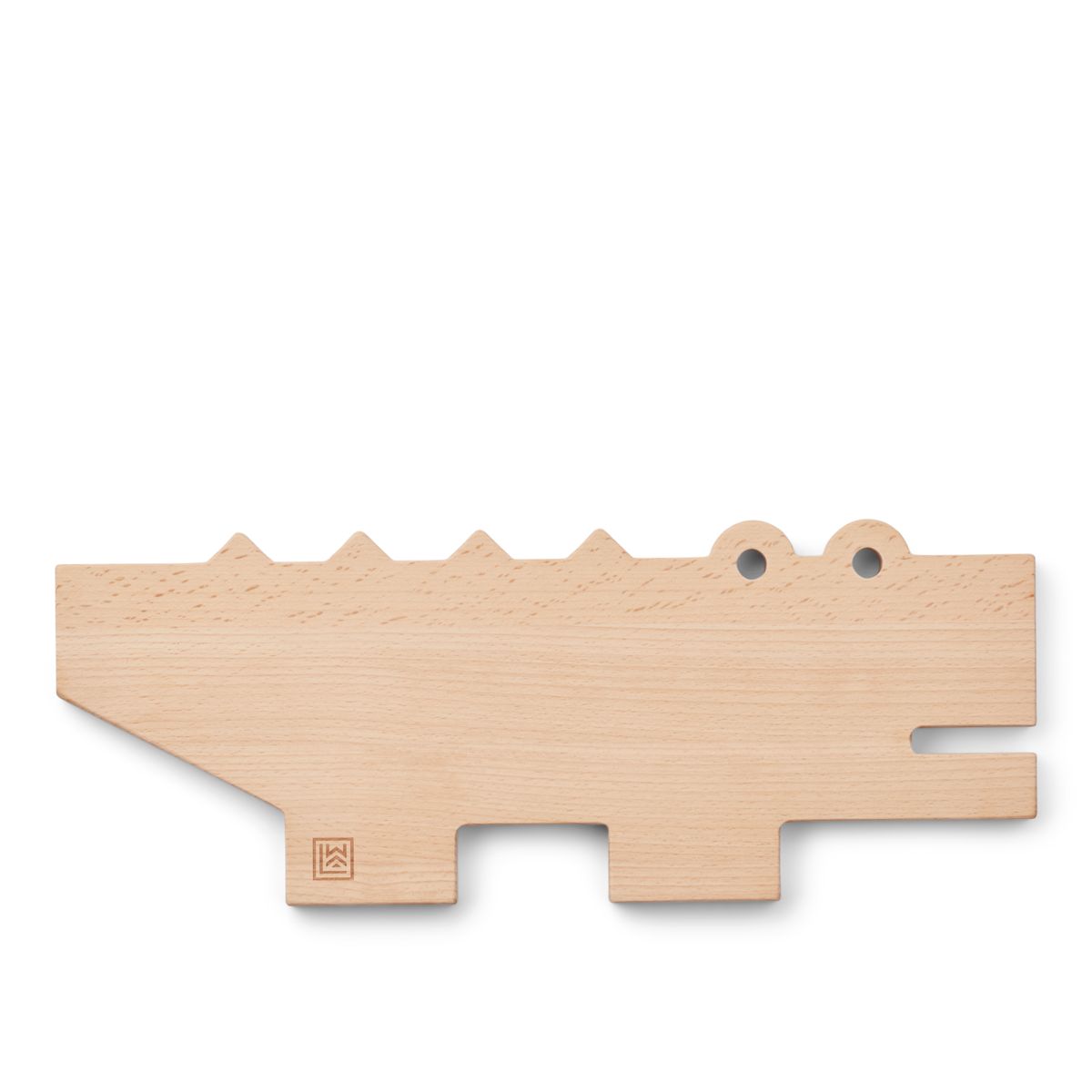 Liewood Hannae - Planche à découper en crocodile - Natural - CUISINE