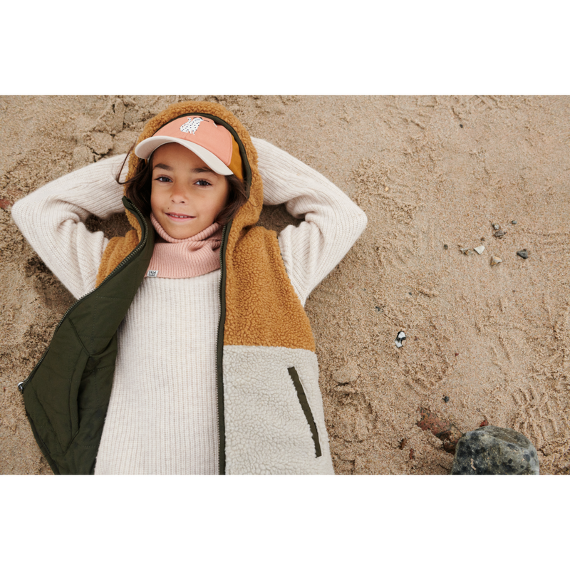 Liewood Veste sans manches réversible Diana - Army brown mix - Weste