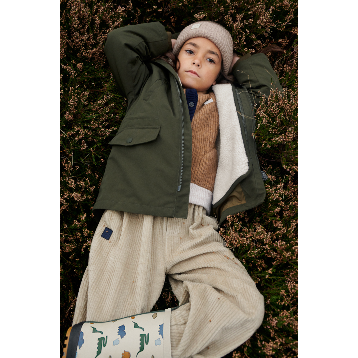 Liewood Veste 2-en-1 TIMBER - Army brown mix - Veste