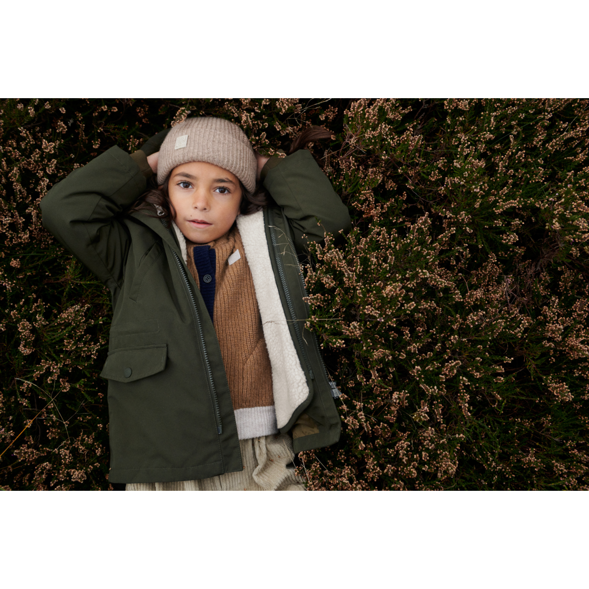 Liewood Veste 2-en-1 TIMBER - Army brown mix - Veste