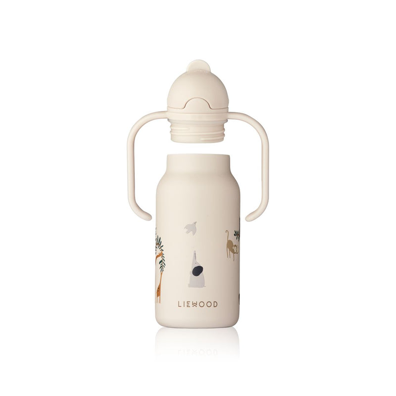 Liewood Bouteille à Imprimé KIMMIE 250 ml - All together / Sandy - Goude eau