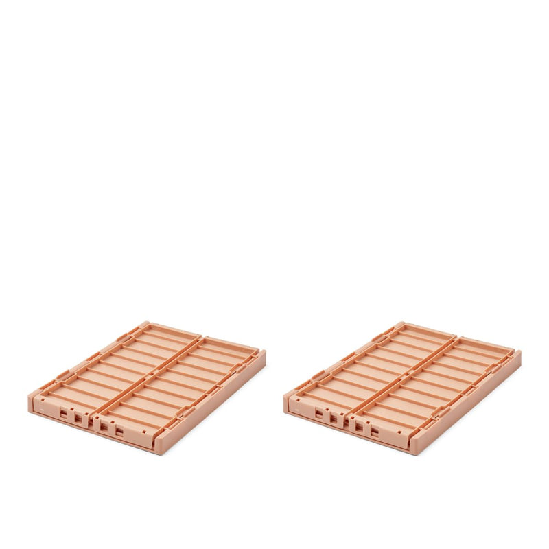 Liewood Boîtes de Rangement WESTON Taille M, Lot de 2 - Tuscany rose - Boîtes de rangement
