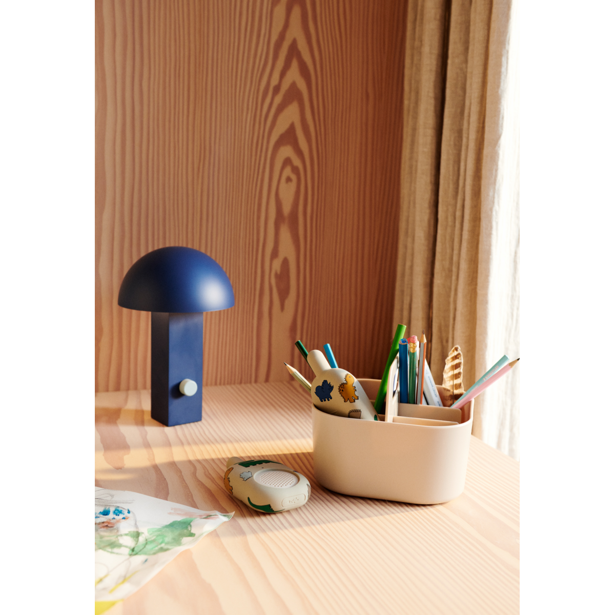 Liewood Lampe portable Hyppolite - Indigo blue - Lampe de table