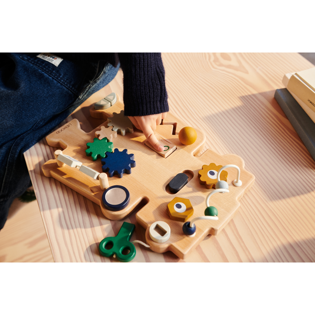 Liewood Tableau d'activité Robot Carola - Indigo blue multi mix - Moteur
