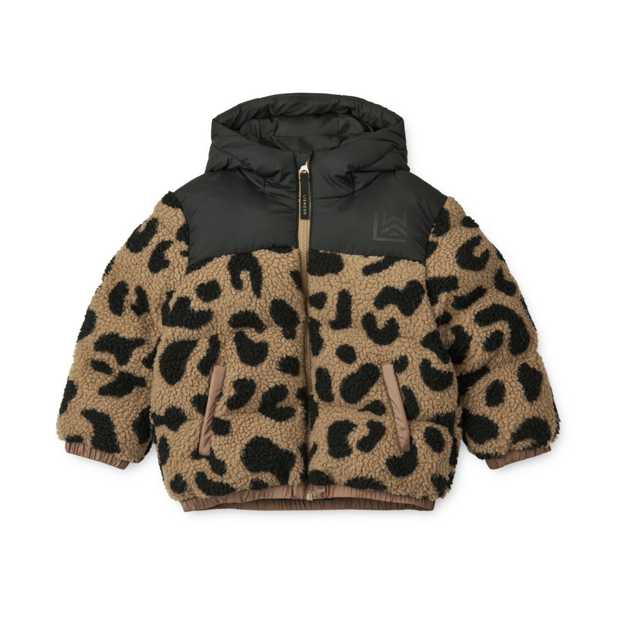 Liewood Doudoune effet polaire NIKO - Mega leo / oat mix - Veste