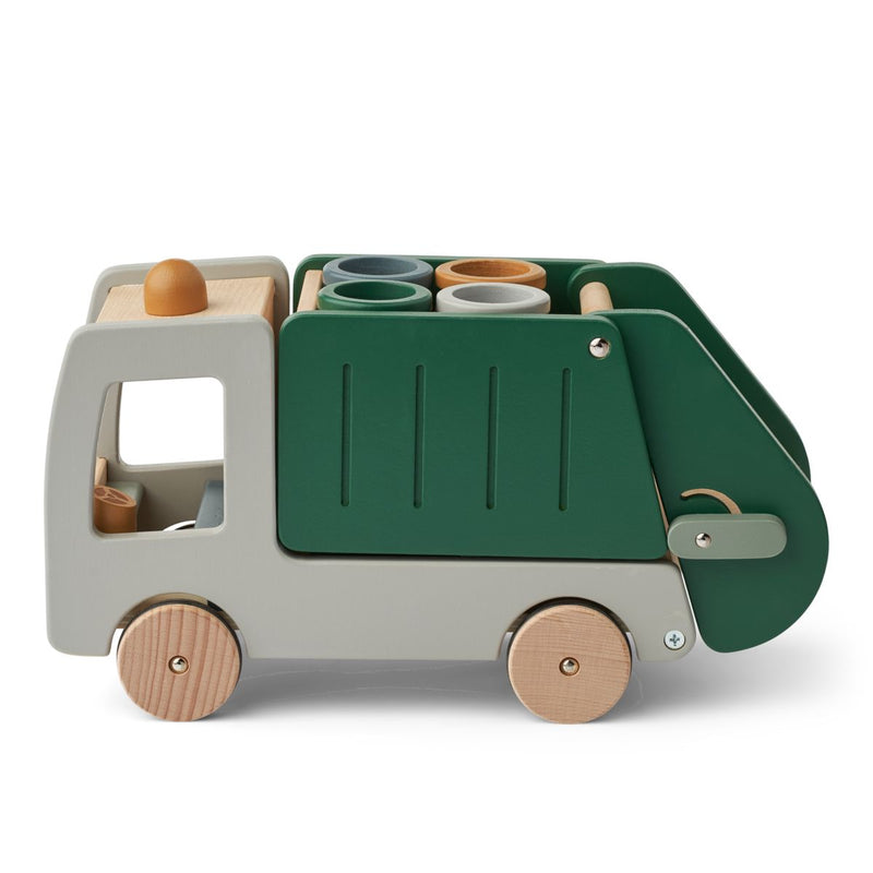 Liewood Camion de recyclage Irina - Garden green multi mix -