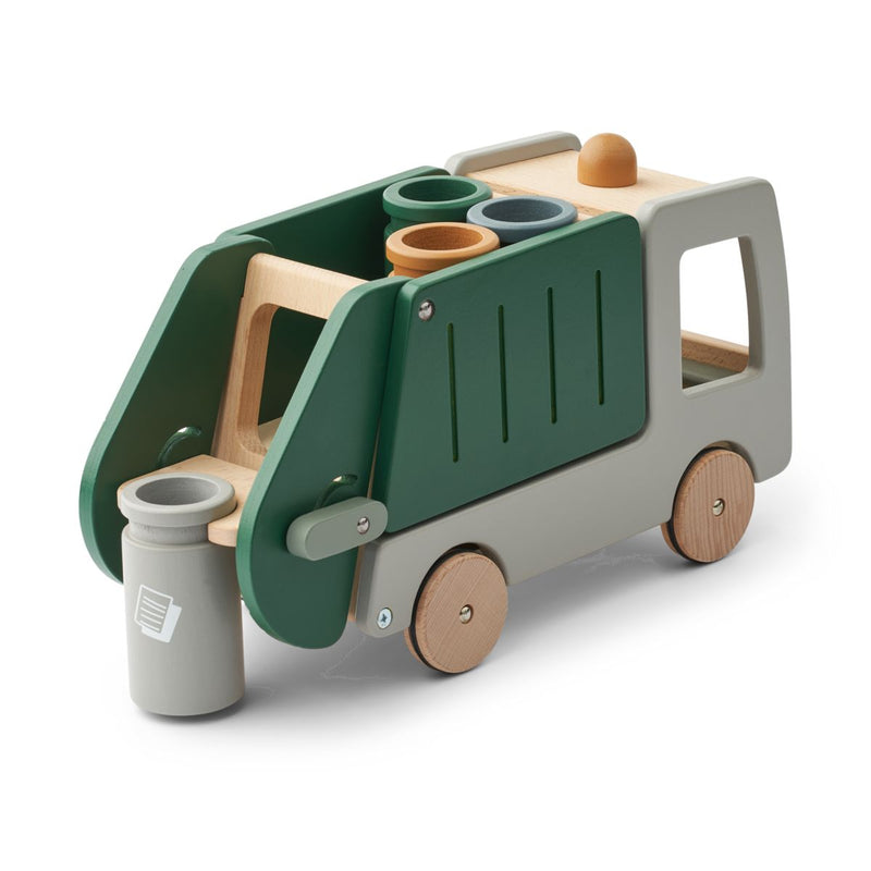 Liewood Camion de recyclage Irina - Garden green multi mix -