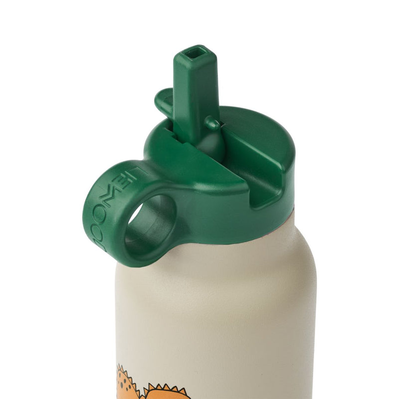 Liewood Gourde Falk 350 ml - Dinosaurs / Mist - Goude eau