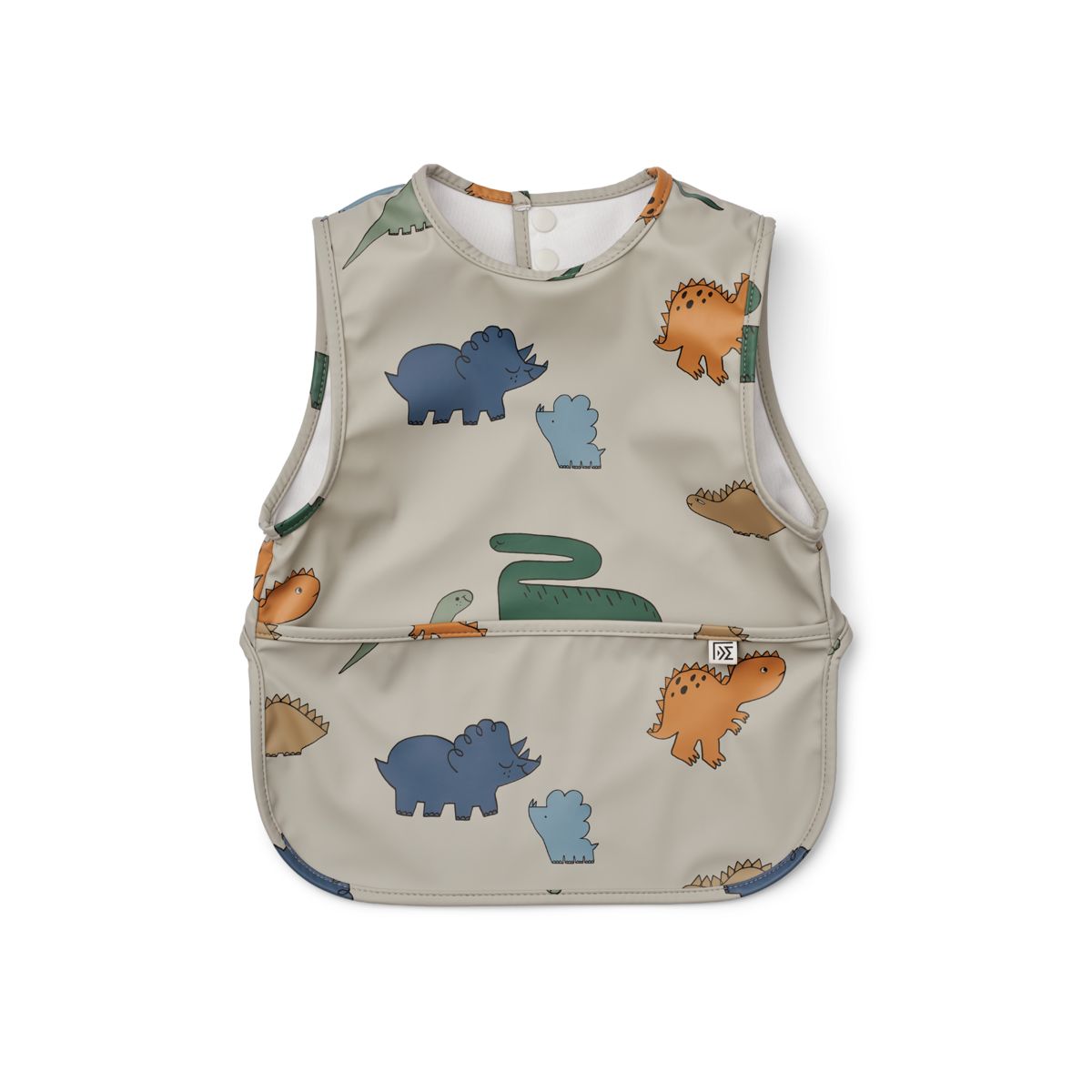 Liewood Bavoir Bria - Dinosaurs / Mist - Tablier