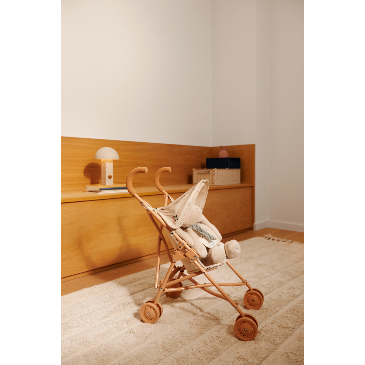 Liewood Poussette pour poupée Elsie - Peach / Sea shell - PRETEND PLAY