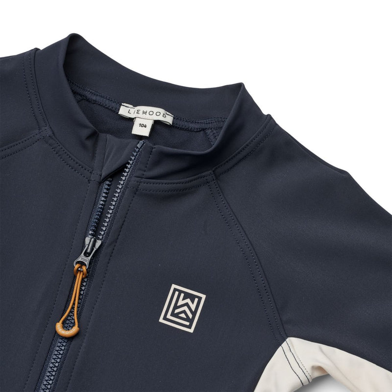 Liewood Combinaison De Bain Aux Couleurs Vives Marinus - Classic navy mix - Maillot de bain