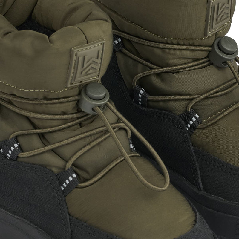 Liewood Bottes de neige Zoey - Army brown - Botte de neige