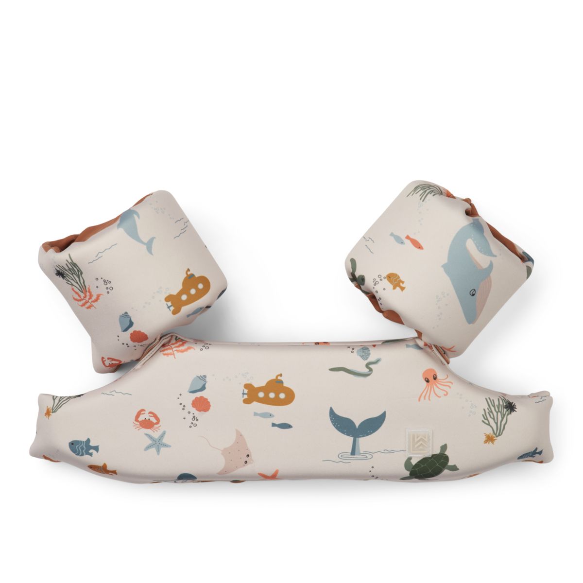 Liewood Ceinture De Natation Imprimée Darko - Sea creature / Sandy - Ceinture de natation