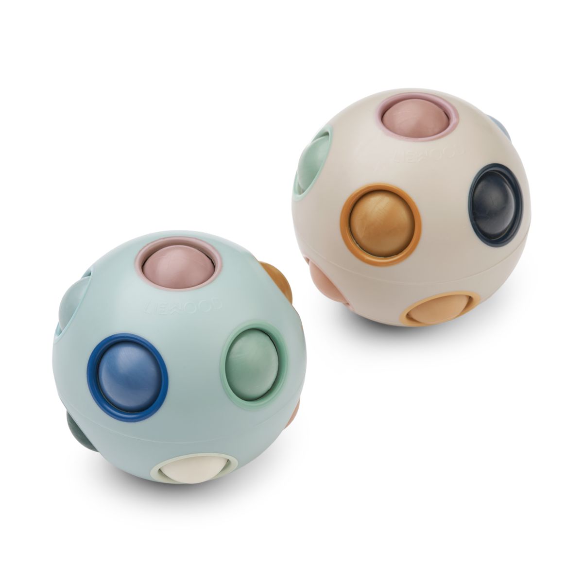 Balle Puzzle SOLENE - Ice blue multi mix