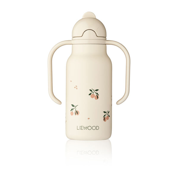 Liewood Gourde en acier Kimmie 250 ml - Peach / Sea shell - Goude eau