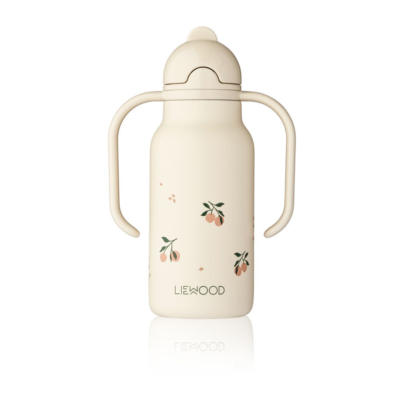Liewood Gourde en acier Kimmie 250 ml - Peach / Sea shell - Goude eau