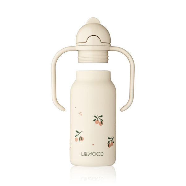 Liewood Gourde en acier Kimmie 250 ml - Peach / Sea shell - Goude eau